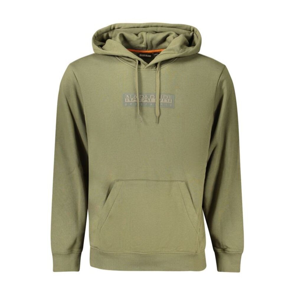 Napapijri Green Cotton Men's Men's Sweatshirt